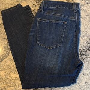 Talbots Women's Dark Blue Ankle Jeans